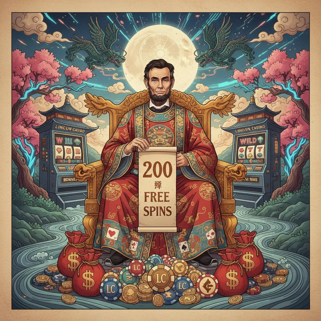 200 free spins - Lincoln